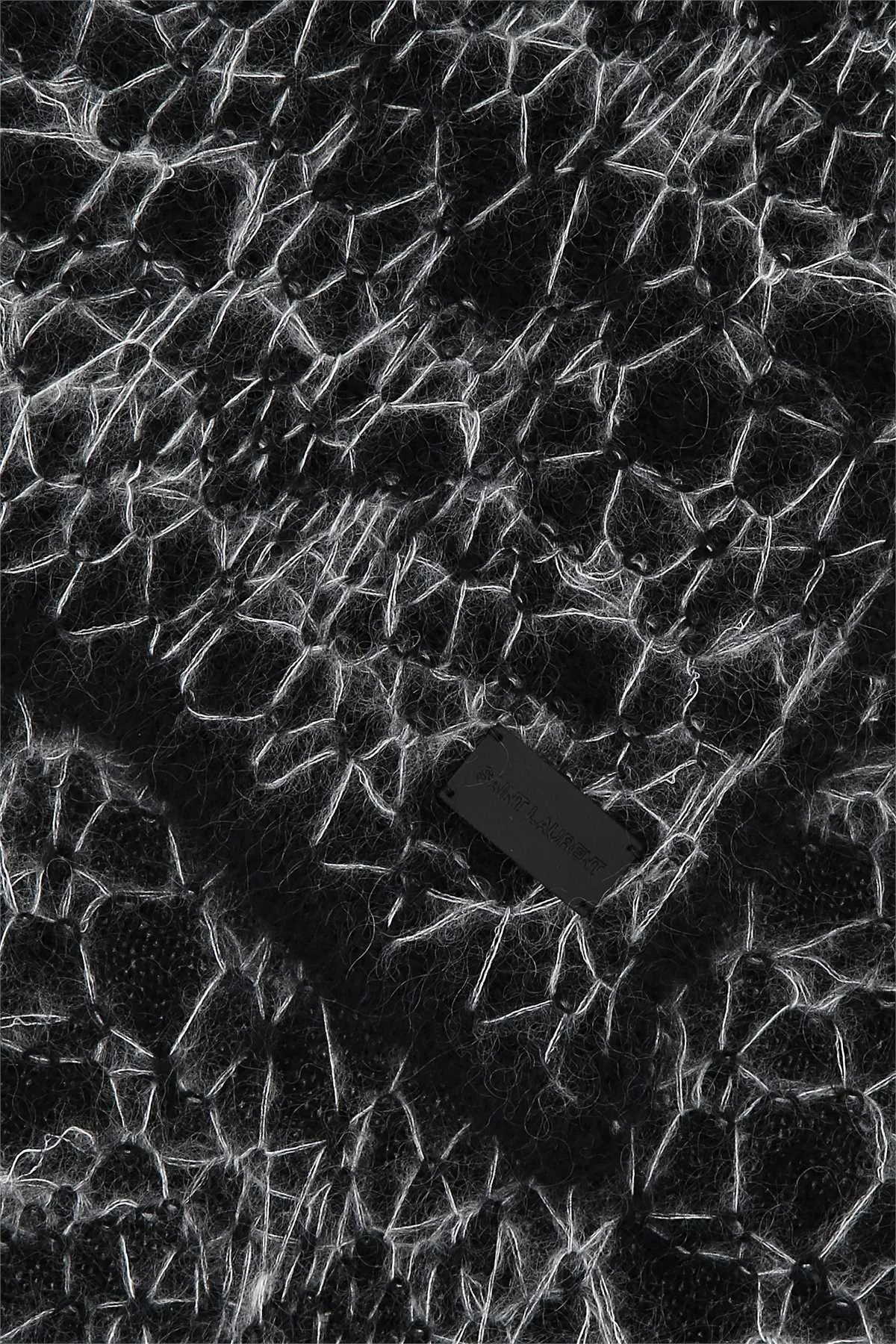 Saint Laurent Stitching Detail Scarf