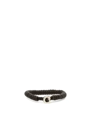 Salvatore Ferragamo Gancini Logo Plaque Bracelet
