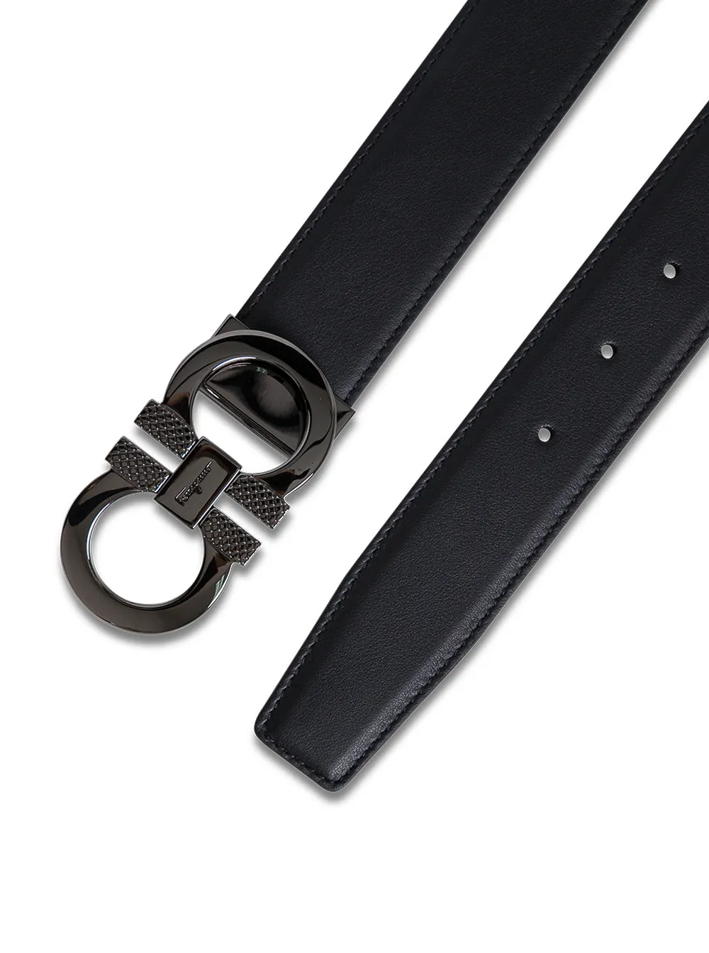 Salvatore Ferragamo Reversible Gancini Buckle Belt