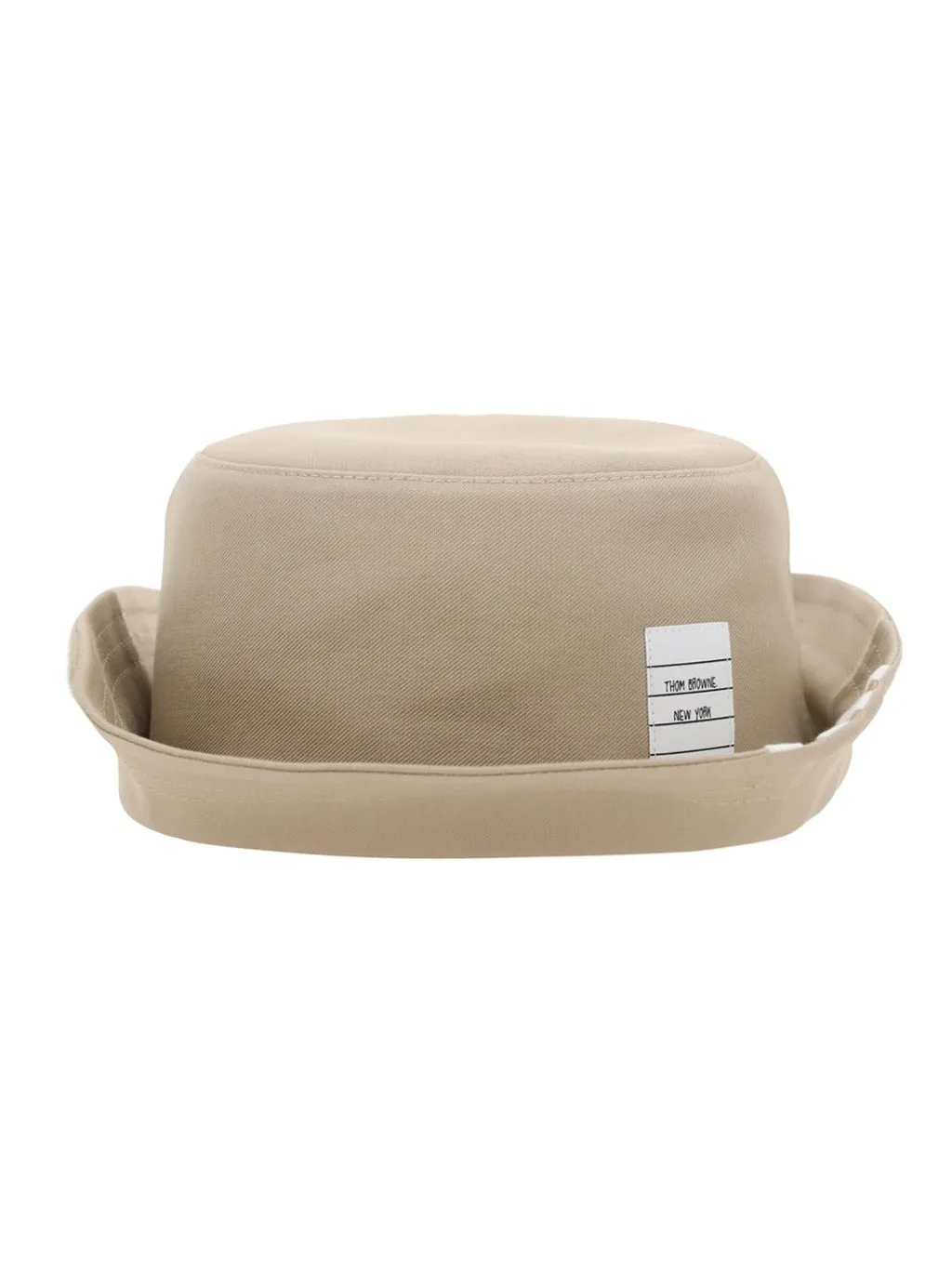Thom Browne Logo Patch Bucket Hat