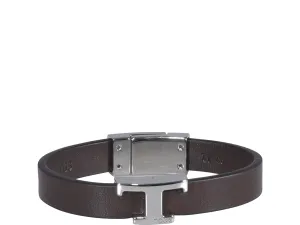 Tod's Timeless Logo Plaque Bracelet