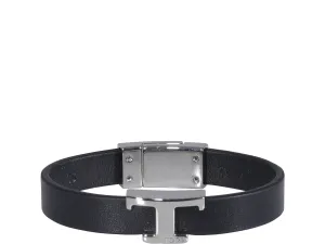 Tod's Timeless Logo Plaque Bracelet