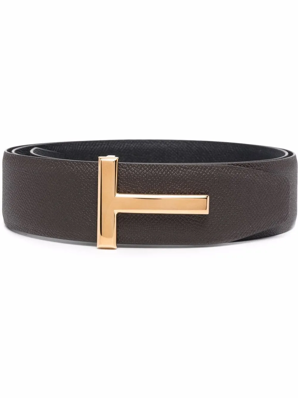 Tom Ford T Logo Buckled Belt