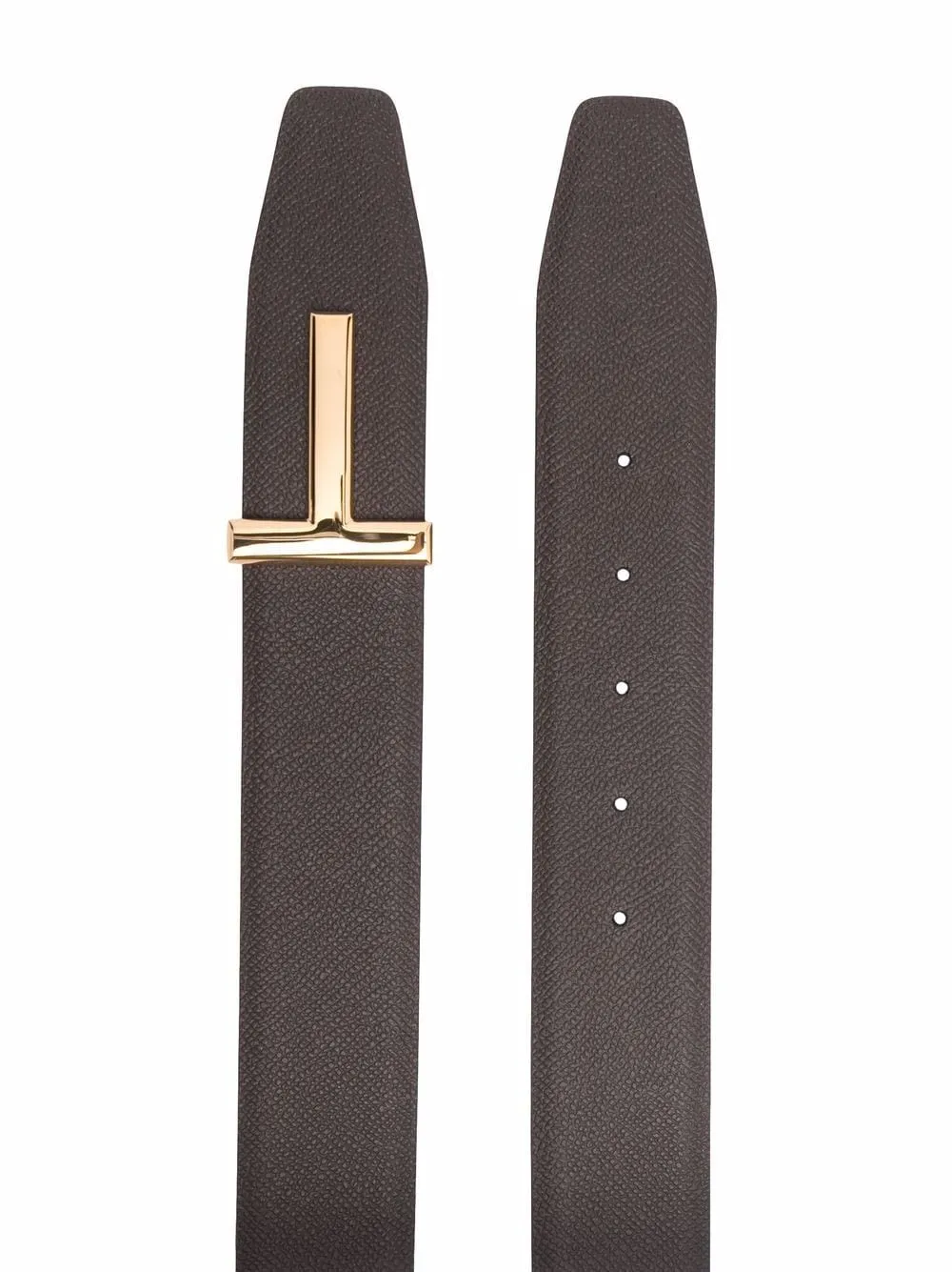Tom Ford T Logo Buckled Belt