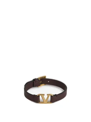 Valentino VLogo Plaque Bracelet