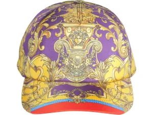 Versace Baroque Pattern Baseball Hat