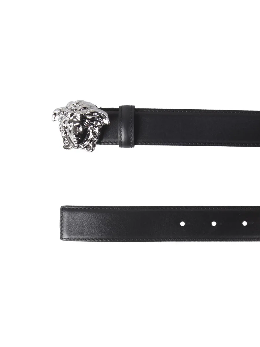 Versace Medusa Plaque Buckle Belt