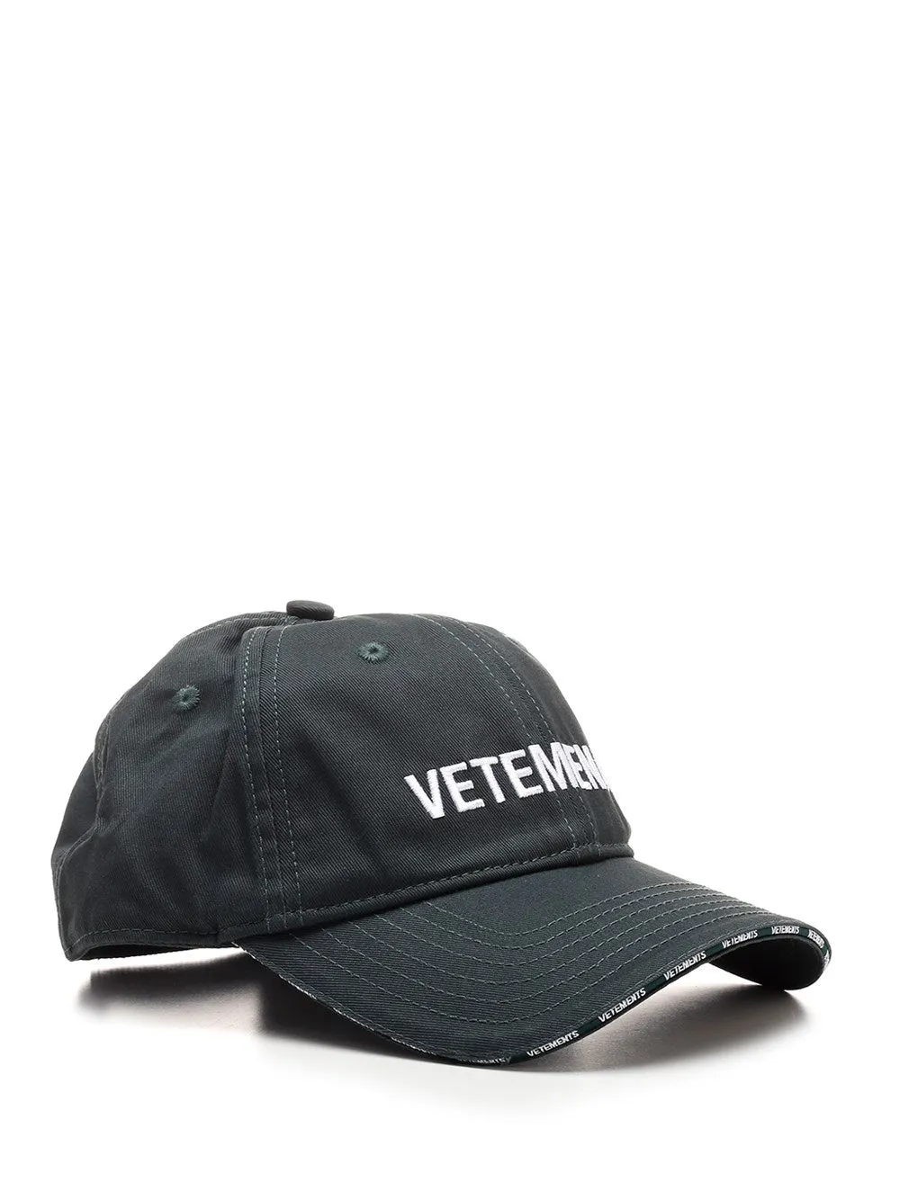 Vetements Logo Embroidered Baseball Cap