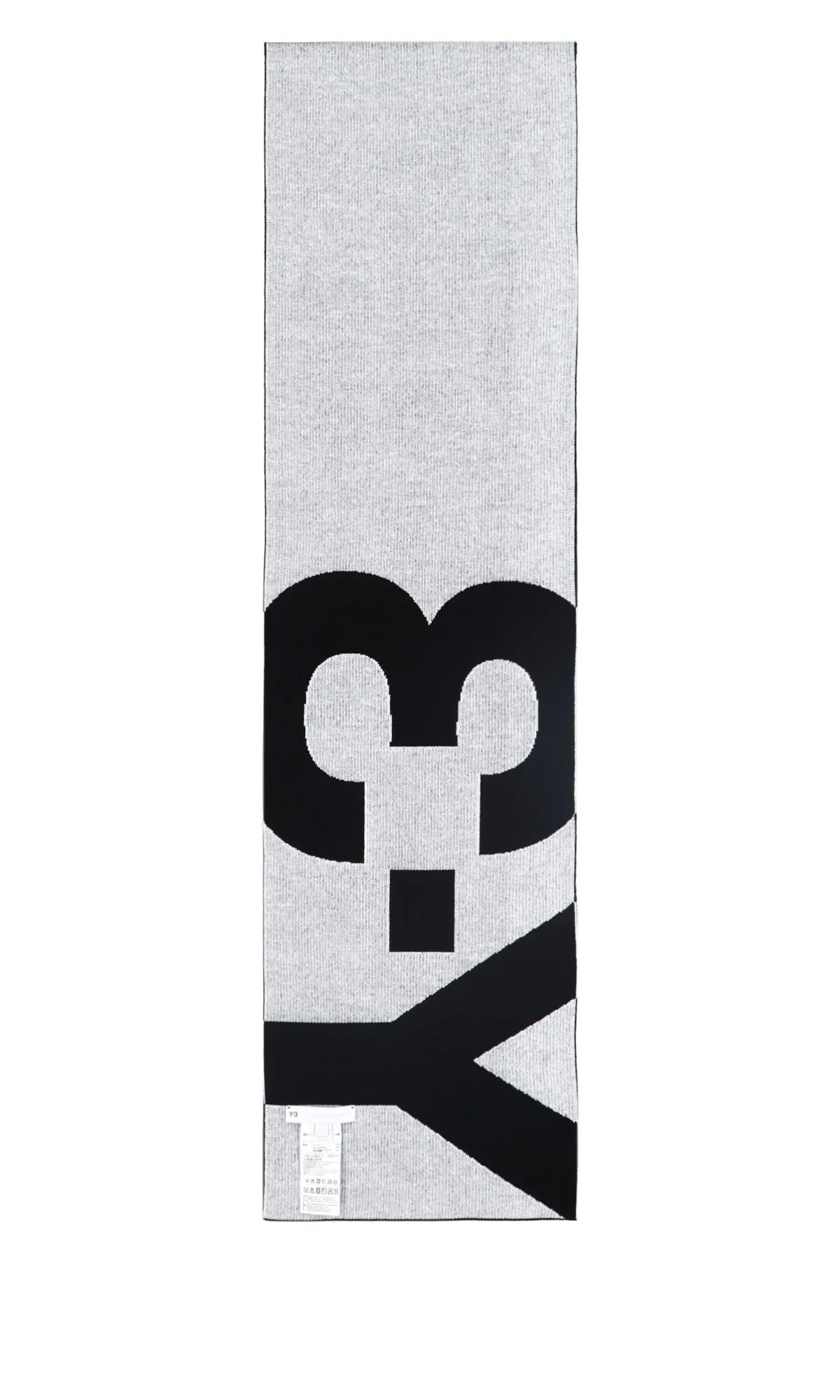 Y-3 Logo Intarsia Scarf