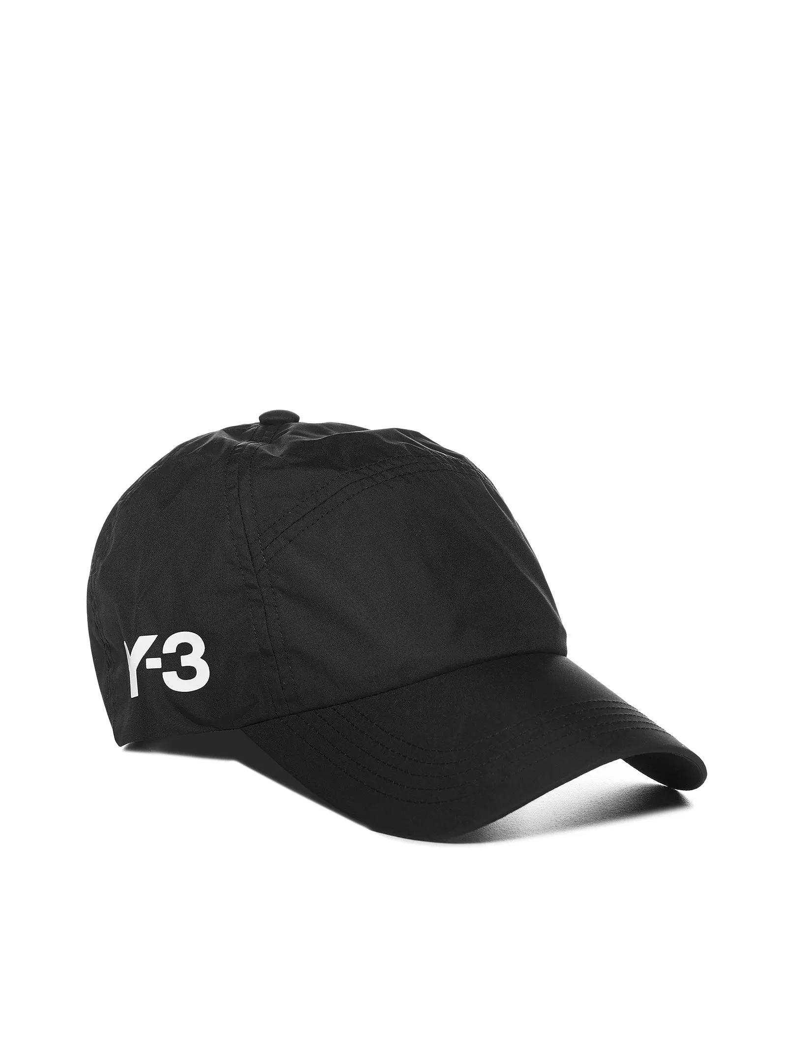 Y-3 Logo Printed Baseball Cap