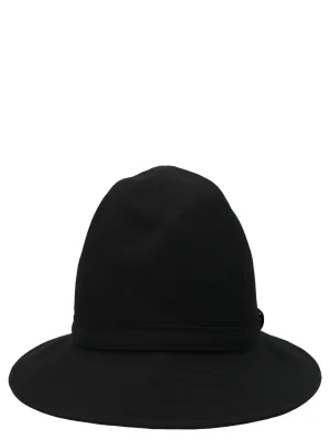 Yohji Yamamoto Gabardine Fedora Hat