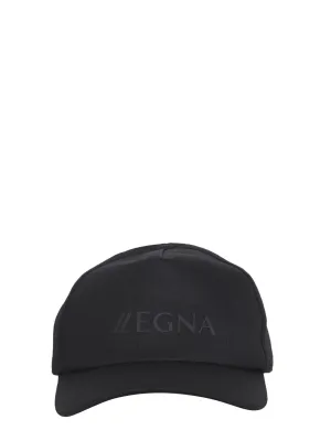 Z Zegna Logo Embossed Baseball Cap